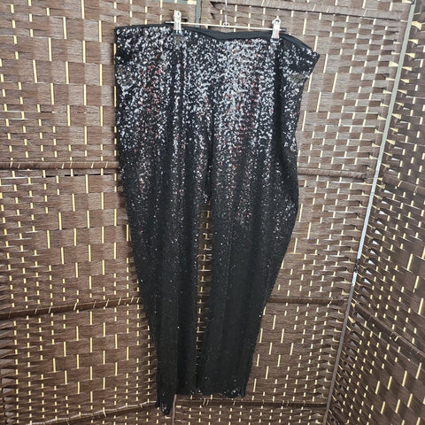 02.19.24 WDNY  (1X) Blk Sequin Zip Leg NEW