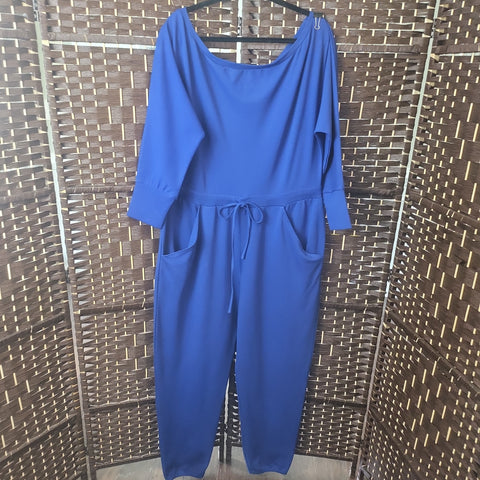 05.21.24 RebDolls (1X) Royal Blue  Jumpsuit NEW