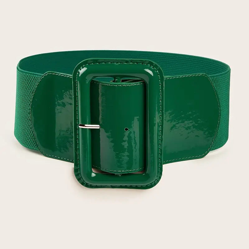 03.07.24 Belts Plus (L-3X) Lrg Buckle Patent Leather NEW