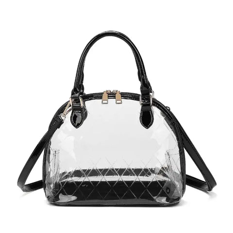 05.27.25 Gameday Purse Clear Dome CBody Black NEW