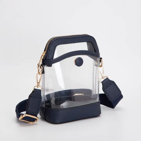 05.27.25 Gameday Purse Clear Mini CBody Navy NEW