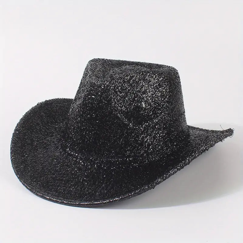 02.16.24 Hat Glitter Sparkling Cowboy NEW