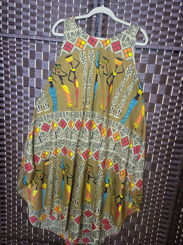 05.14.25 NF Umbrella Dress (OS=M-2X)Gold Blk Water Ladies NEW