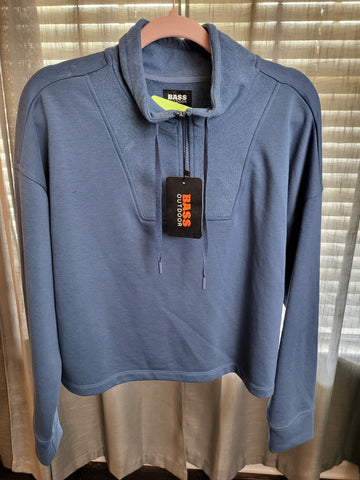 07.30.24 MB (L) Bass Denim Blue Sweatshirt NEW