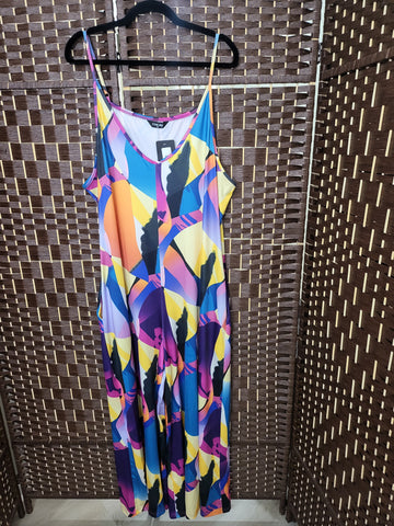 8.12.25 ChicMe (3XL) MultiColor Jumpsuit NEW
