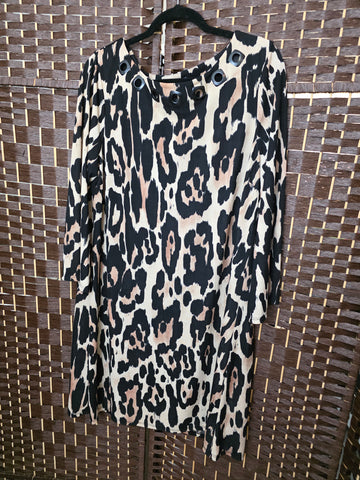 10.08.25 Luxlogy (XL) AnimPrnt Dress NEW