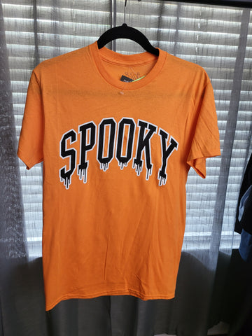 07.30.24 MB Rue21 (S) "Spooky TShirt" Orange NEW