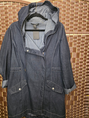 10.08.25 AshStew (12) Denim Long Jacket NEW