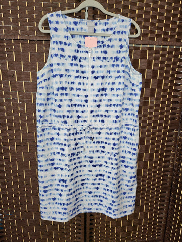 07.03.24 Chicos (3=XL 16) BluWht Athletic Dress