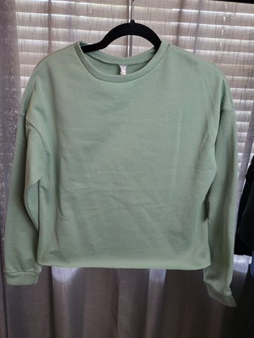 07.30.24 MB 5B Style (M) Green Sweatshirt NEW